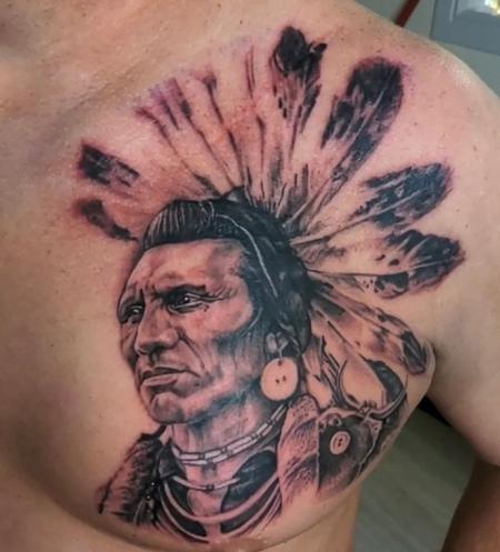 Marcus Judd - Marcus Judd Native American Portrait